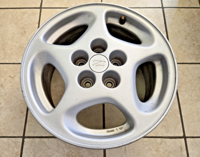 W　21p11 15100 90-96 RIGHT Side Nissan 300ZX 5 Spoke Alloy Wheel 16x7.5 OEM