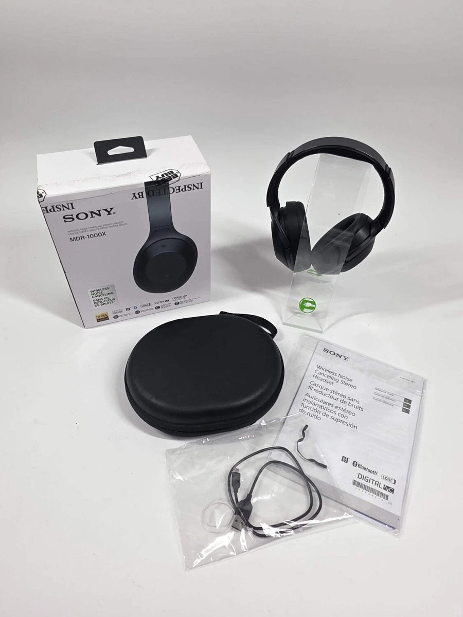Sony MDR-1000X Black Headphones for Sale - eBay