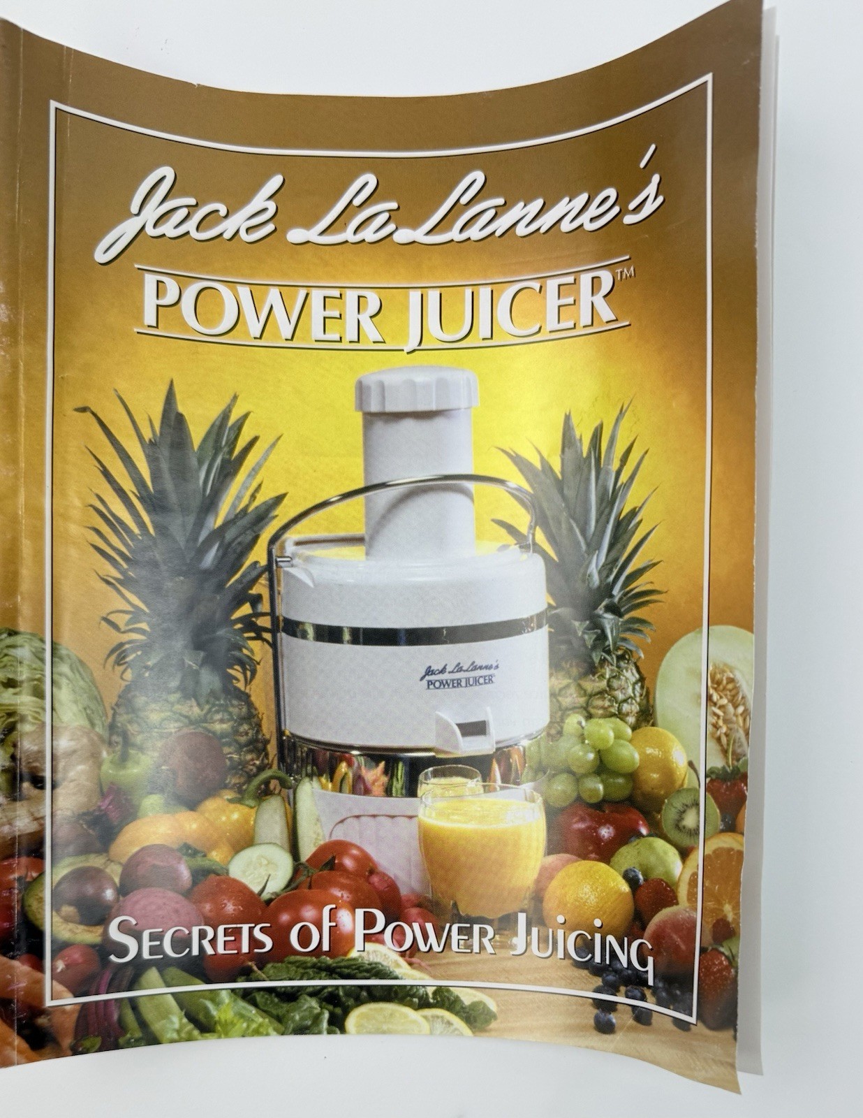 Vintage Jack LaLanne&rsquo;s Power Juicer Drinks Cooking Cookbook Recipes Cook Book