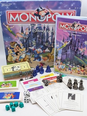 Disney Monopoly Ersatzteile/Spielfiguren/Ersatzkarten Würfel AUSWAHL