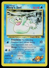Pokemon Card Gym Challenge Misty's Seel 91/132 Unlimited Common