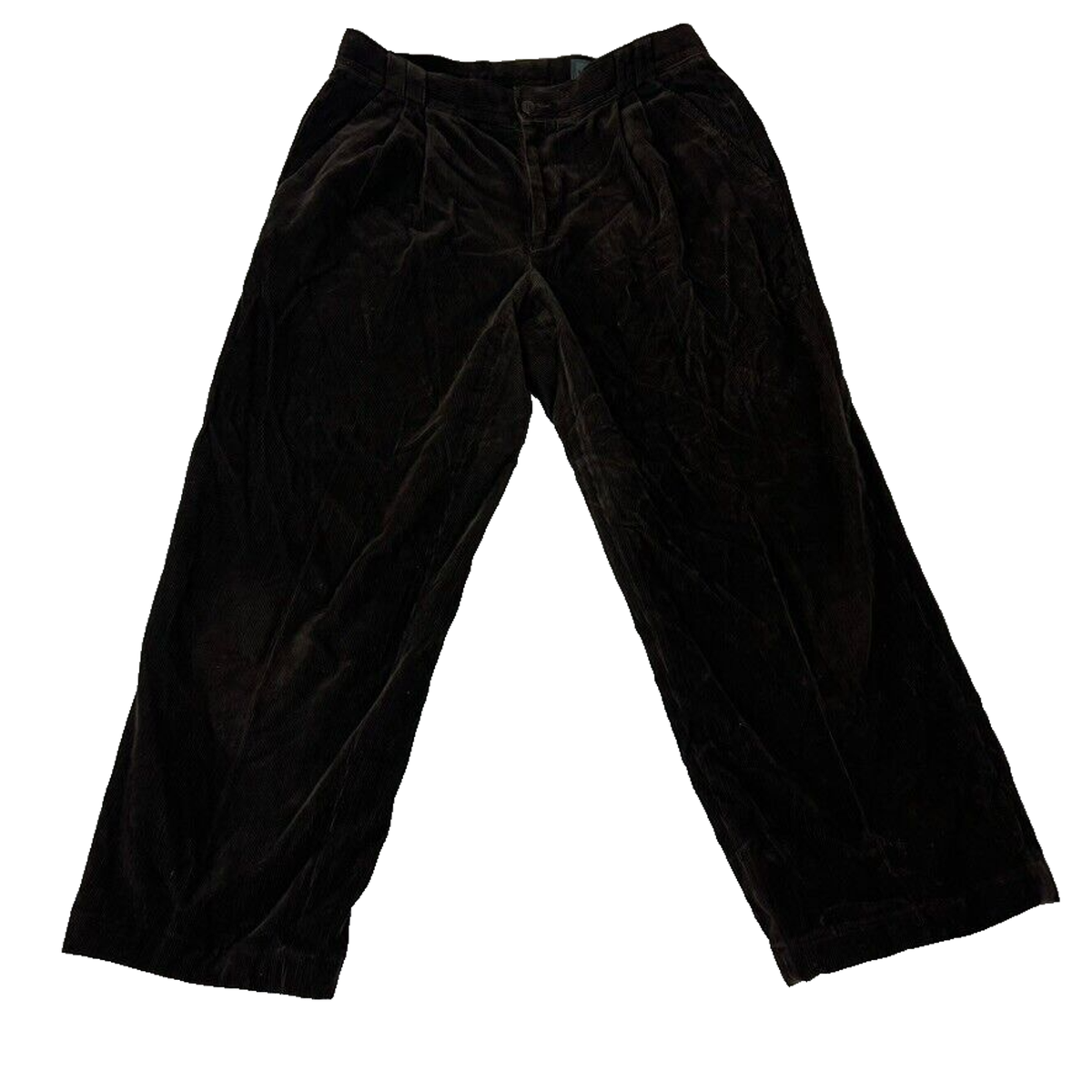 Gianni Versace Pants Mens 50 32x25 Corduroy Velvet Pleated