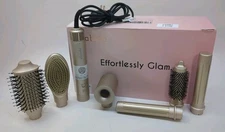 ELLA BELLA 6 in Hot Air Styler Hair Dryer Straightener Champagne