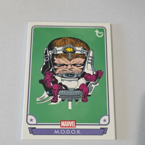 2026 Topps Marvel Brooklyn Collection #40 M.O.D.O.K. MODOK Captain America 85th