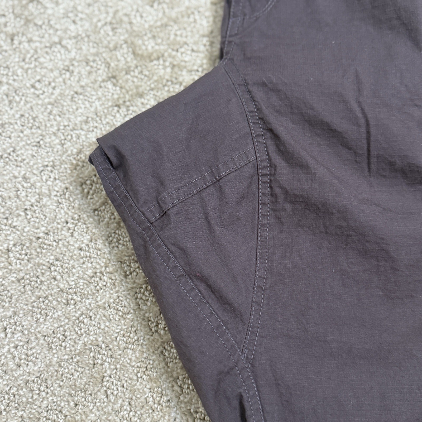 Vuori Climber Pants Mens XXL Charcoal Gray Slim Fit Ripstop Elastic Waist image 8