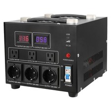 3000W Voltage Converter Transformer Step Up/Down 220V-110V /110V-220V CE