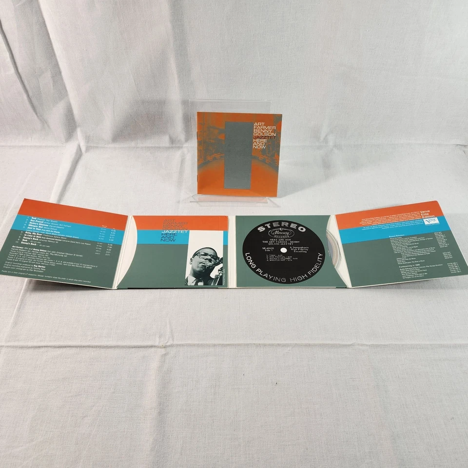 Art Farmer / Benny Golson Jazztet Here and Now CD (20-Bit)  + Blues on Down CD Foto 3 de 4