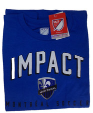Montreal Impact MLS Soccer T-shirt Youth Medium 10/12 Package of 3