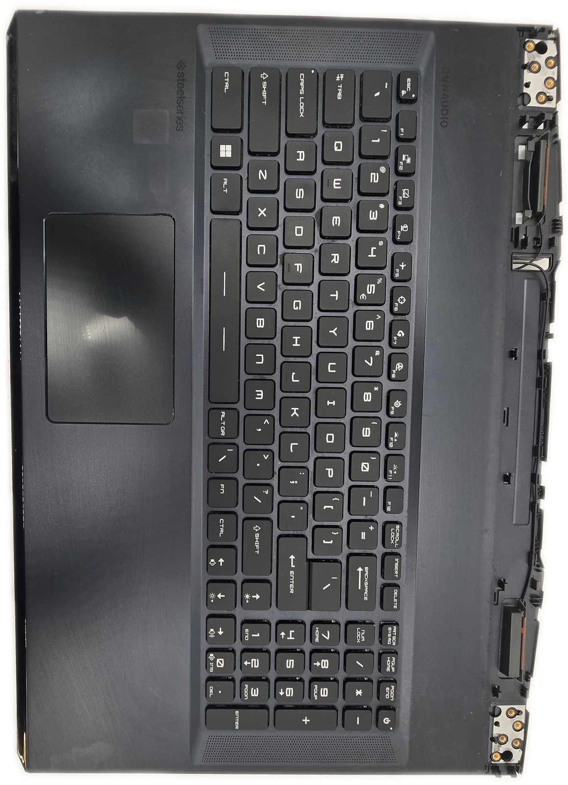 MSI GE76 12UE Palmrest Keyboard Assembly