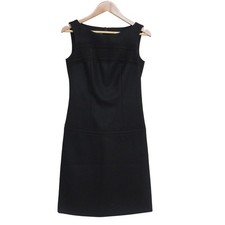 PRADA sleeveless wool dress, size 36, black Women USED