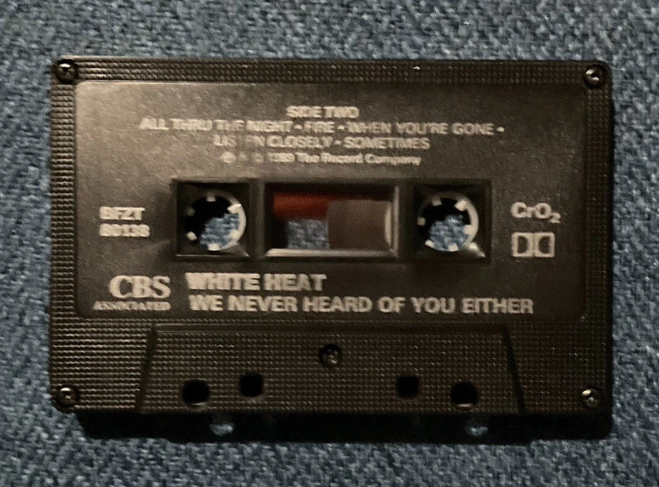 White Heat- We Never Heard Of You Either Cassette Tape - Image 3 of 3