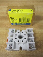 Square D 8501-NR51 Relay Socket 8501NR51 Ser.B Pack of 3 