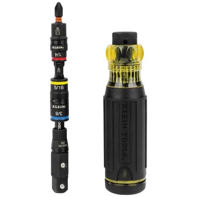 Klein Tools 32517HD KNECT 17-in-1 Impact-Rated Hybrid Screwdriver -Nut Driver