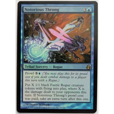 Notorious Throng Foil, Morningtide (MOR) #45 NM MTG