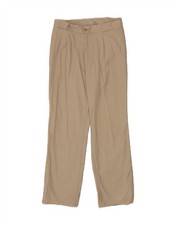 VALENTINO Mens Straight Chino Trousers W30 L30 Beige GR07