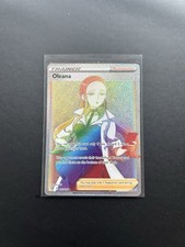 Pokémon TCG Oleana 202/192 Rebel Clash Secret Rare Card