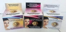 Concha Nacar Cream Day#1, Night#2, Face Cream#3, 2 oz - SET of 3
