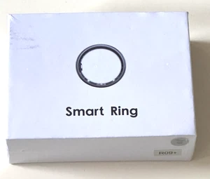 Silver R09+ Smart Ring Fitness Tracker Sz 8 Fréquence cardiaque HRV Sommeil SpO2 Q Anneau NEW