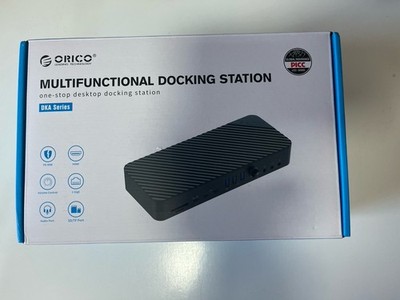 ORICO Docking Station 20-in-1 USB C Hub 40 Gbps Docking Station Triple Monitor
