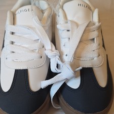 Tommy Hilfiger T-TOE 2.0 Colorblock Lace-Up Low Top Sneakers Kids US 3