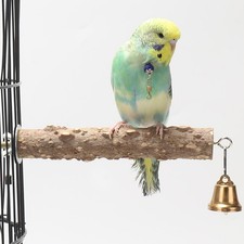 Wooden Parrot Perches Pepperwood Bird Perch Stand Toys Birds Stand Frosted Pole
