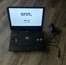 ONN 11" Swivel Screen Portable Blu-Ray/DVD Player w/ Adapter 100009768 - Tested