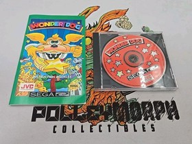Wonder Dog - Sega CD - Game Manual Green Box - Complete - Authentic - Clean Disc