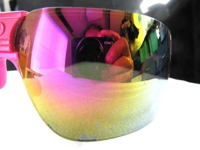 稀少90s☆GARGOYLES ターミネーター☆ピンクフレーム/ミラーレンズ 稀少90s☆GARGOYLES ターミネーター☆ピンクフレーム/ミラーレンズ