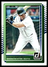 Edgar Martinez 2025 Donruss #10 Mariners MLB READ FREE SHIPPING AutographDen