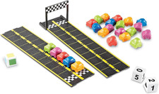 Mini Motor Math Activity Kit, Preschool Counting, Sorting, Addition, and Subtrac