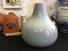 NEXT mottled ombre grey vase