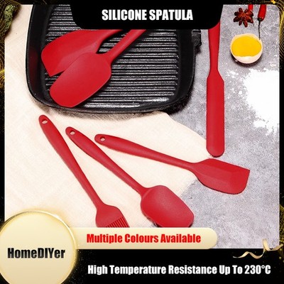 Silicone Spatula Cooking Baking Scraper Cake Cream Butter Mixing Batter Tool