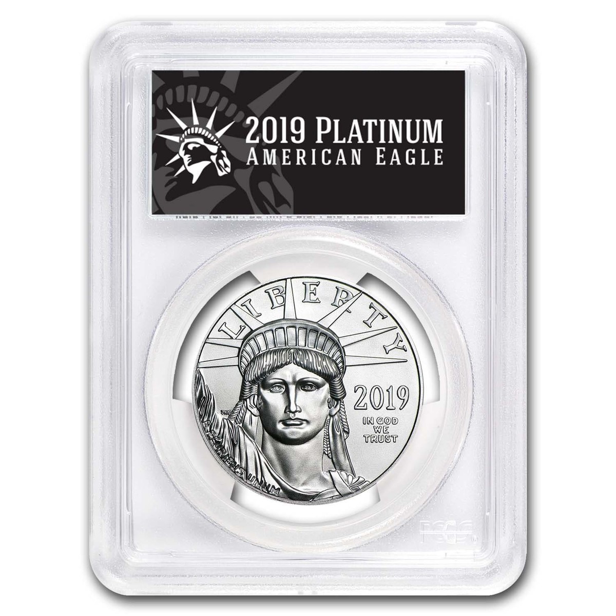 2019 1 oz American Platinum Eagle MS-70 PCGS (FDI, Black Label) | eBay