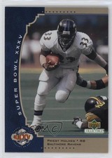 2001 Upper Deck Collectibles Super Bowl XXXV Priest Holmes #5 19zg
