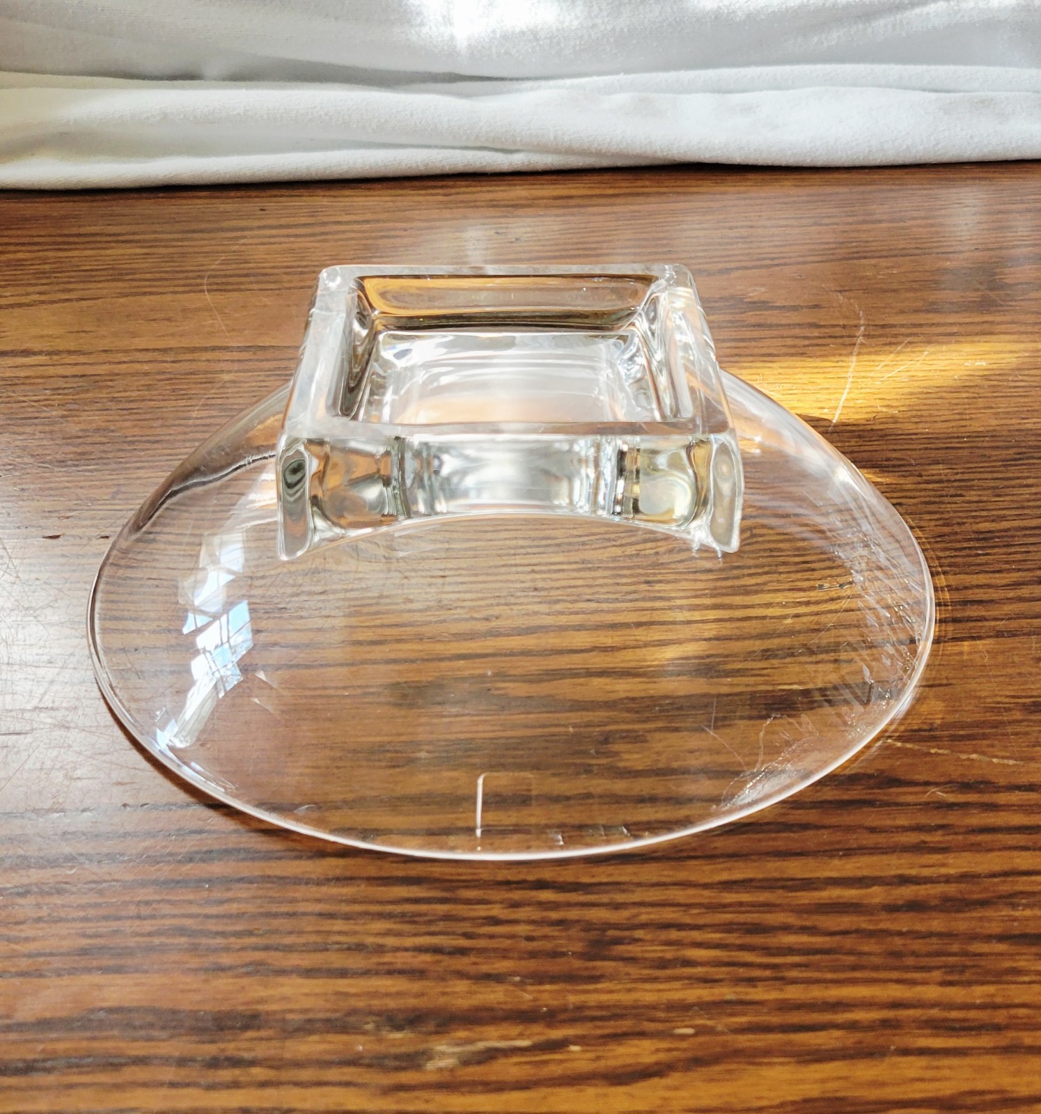 MCM 1960s Hazel-Atlas Glass Company "Colonial Square" Serving Bowl