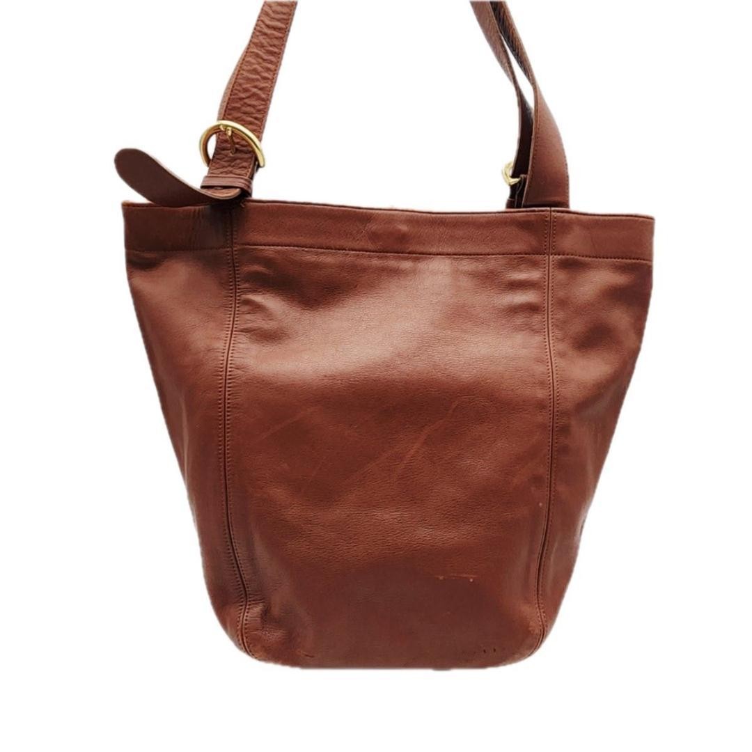 Vintage Coach 4082 Old Coach Tote Bag in Black Leather for sale