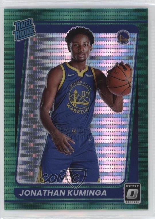 2021-22 Panini Donruss Optic Rated Jonathan Kuminga #190 Rookie RC