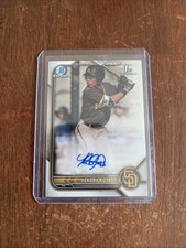 Yendry Rojas 2022 Bowman Chrome Autograph Auto A Card #CPA-YR