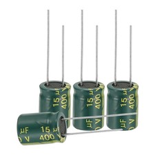 24Pcs Electrolytic Capacitor 15UF 400V with Aluminum Radial Leads 10 x 13mm
