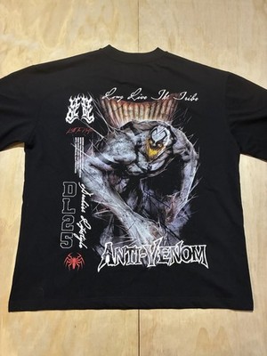 Dechire  Lifestyle Men's Graphic Anti-Venom Marvel T-Shirt Black Large