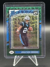 2024 Donruss Optic - Jonathon Brooks - Green Lazer Rated Rookie