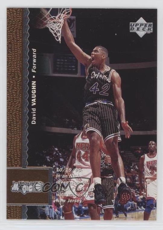 1996-97 Upper Deck David Vaughn #271 0b3