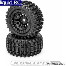 JConcepts 4088-39912 Magma - pre-mounted on JC 3450B wheels