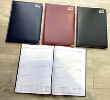 Image of 2023 A4,Week to view Desk Diary Hardback Appointment, 3 colours - You Choose