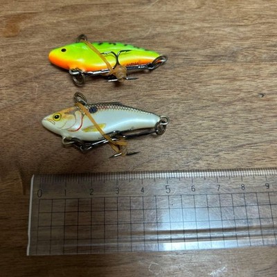 Rapala Ratlin Rapala 50mm Finland Used Set of 2 Fishing Lures
