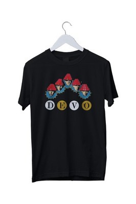 New Devo Band Graphic Print Unisex T-Shirt Mens S M L XL 2 3 4 XL  