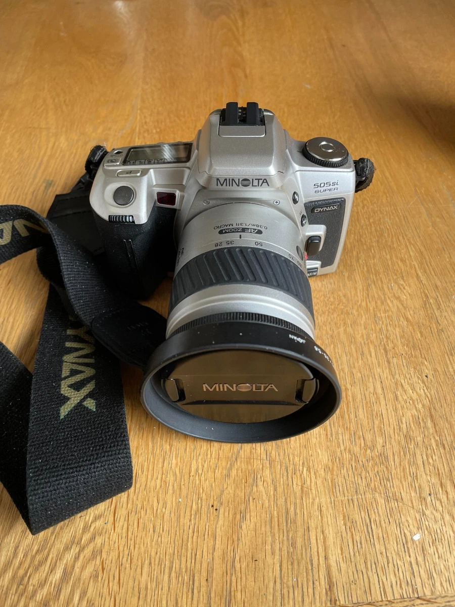 Minolta Dynax 505SI Super - Boîtier Argentique Avec Objectifs 28-80 & 75-300, Sacoche
