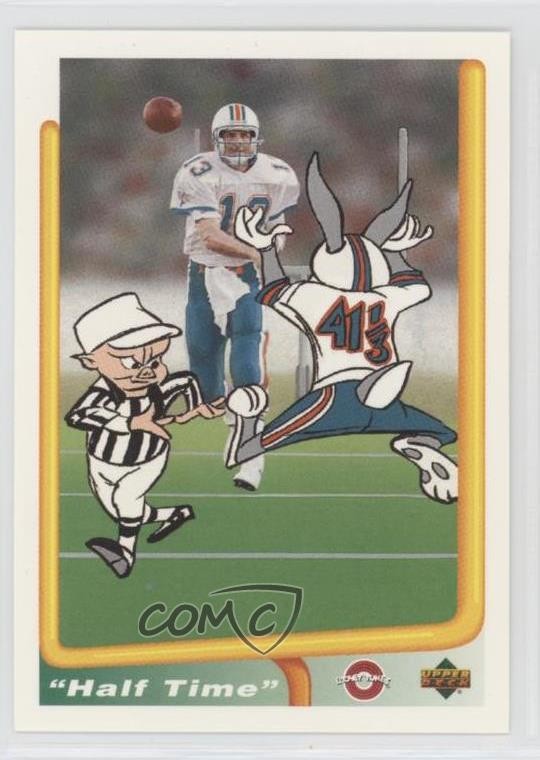 1992 Upper Deck Comic Ball IV Dan Marino Half Time #91 HOF 02v3