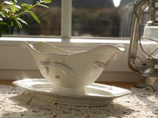 Rosenthal Vintage Sauciere Porzellan Blumenmu...