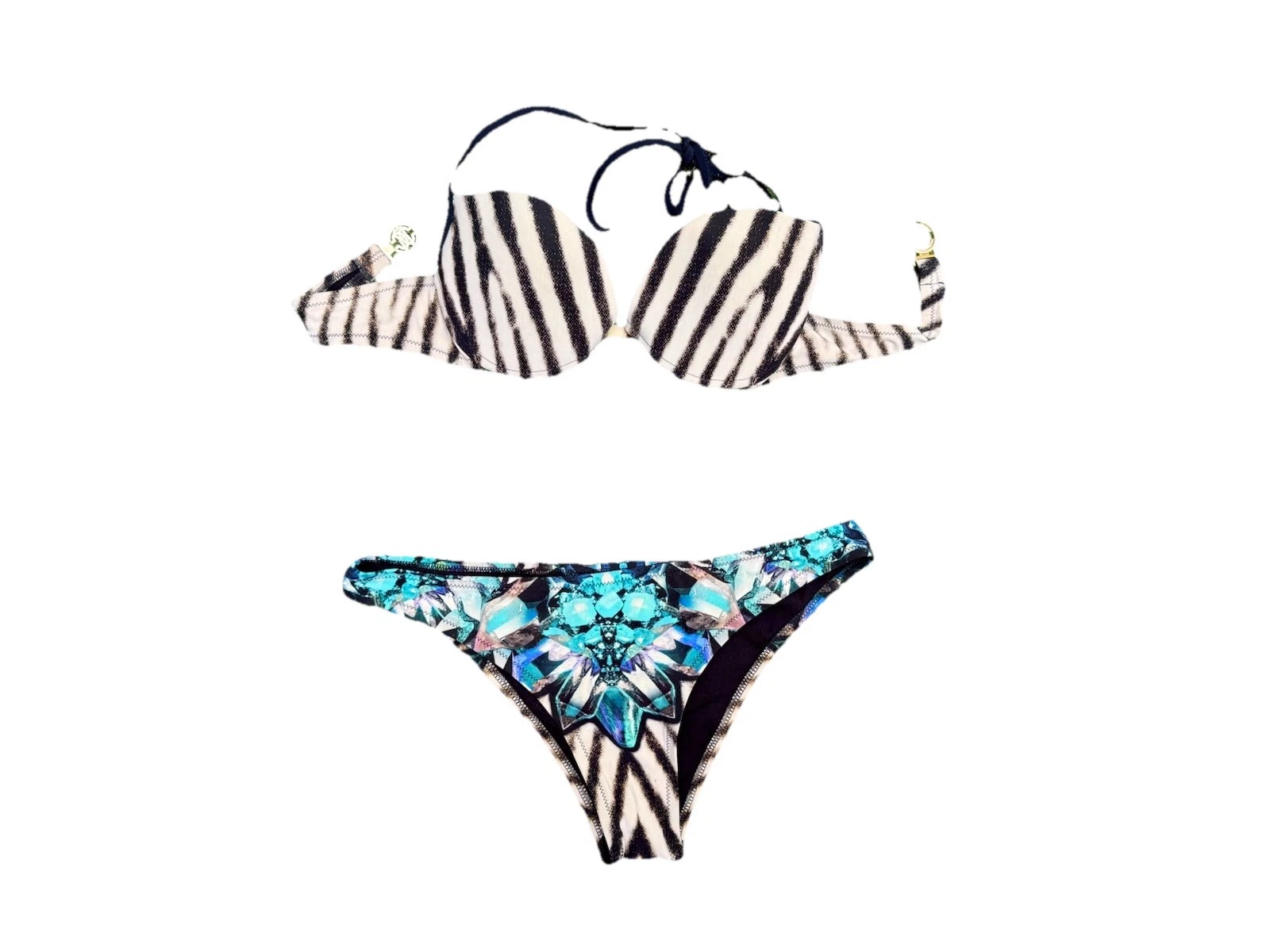 Roberto Cavalli swimsuit bikini set Small Beachwear
Opens in a new window or tab